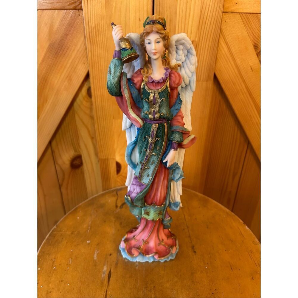 Lenox The Angels Of Life "Angel Of Freedom" 1998  Statue Figurine 11.5” Tall (85